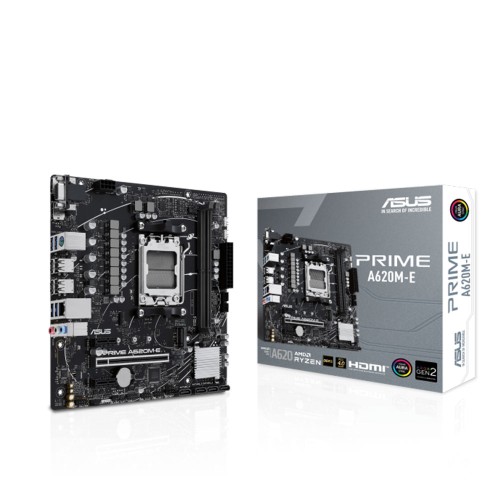 ASUS PRIME A620M-E AMD A620 Soket AM5 DDR5 6400MHz USB3.2 mATX Anakart