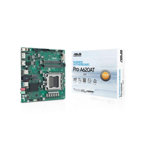 ASUS PRO A620AT-CSM  AMD A620A Soket AM5 DDR5 Kurumsal  mATX Anakart