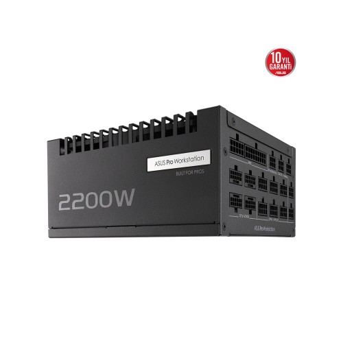 ASUS PRO WS 2200W 80 PLUS Platinum ATX 3.1 PCIE 5.1 Full Modüler Güç Kaynağı
