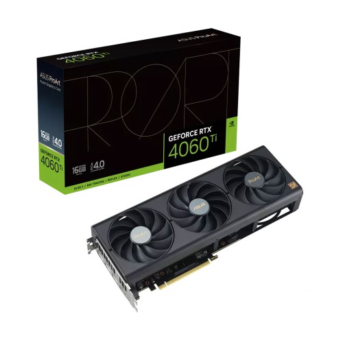 ASUS ProArt GeForce RTX 4060 Ti 16GB GDDR6 128Bit PCI-E 4.0 DLSS 3 NVIDIA Ekran Kartı