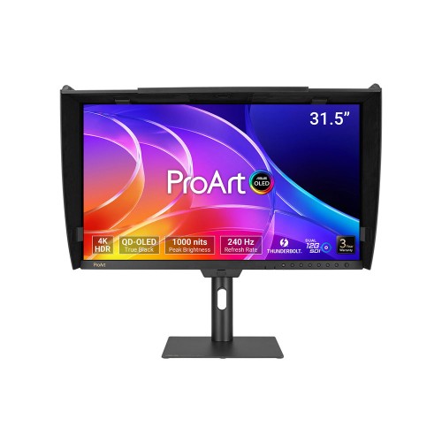 ASUS PROART QD-OLED PA32USD 31.5" 240Hz 0.1ms(GTG) 3840x2160 IPS Profesyonel Monitör