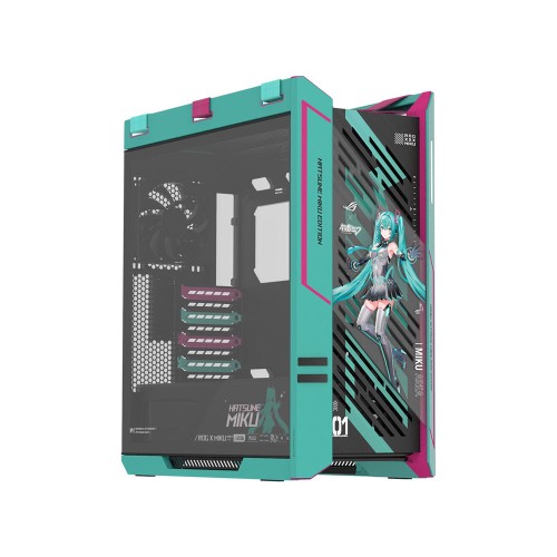 ASUS ROG Strix Helios II Hatsune Miku Edition 4x140mm FANLI USB3.1 MidT ATX RGB Gaming Kasa