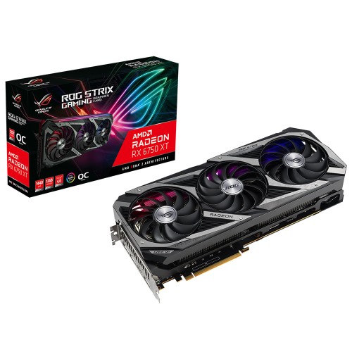 ASUS ROG STRIX RADEON RX 6750 XT OC Edition 12GB GDDR6 128Bit AMD