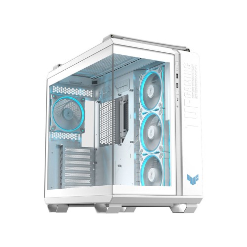 ASUS TUF Gaming GT502 Horizon ARGB 1xType C Panoromik Mid Tower Beyaz Gaming Kasa