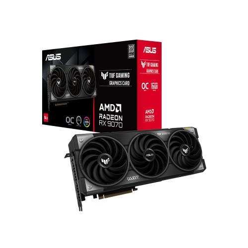 ASUS TUF Gaming Radeon RX 9070 OC Edition 16GB GDDR6 256Bit RDNA 4, FSR 4 AMD Ekran Kartı