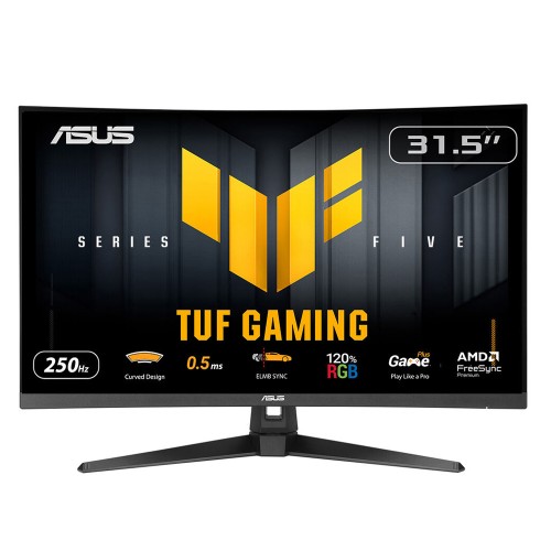 ASUS TUF GAMING VG32VQM5B 32" 0.5 ms 250Hz Full HD  FAST VA  FREESYNC  Kavisli Gaming Monitör