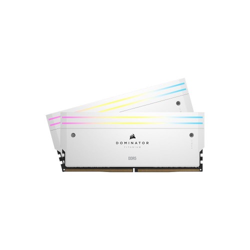 CORSAIR DOMINATOR TITANIUM RGB 96GB (2x48GB) DDR5 6000Mhz CL30 AMD EXPO Beyaz Ram-CMP96GX5M2B6000Z30W