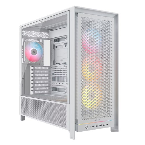 CORSAIR FRAME 5000D RS ARGB AIRFLOW 4x140mm Fanlı Mid-Tower Beyaz Gaming Kasa-CC-9011310-WW