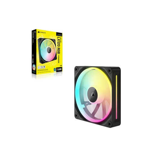 CORSAIR ICUE LINK LX120 RGB 120mm Siyah Kasa Fan-CO-9051025-WW