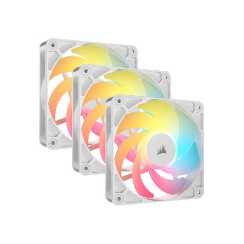CORSAIR RS Serisi RS120 Reverse ARGB Beyaz 120MM PWM 3'lü Fan Kiti-CO-9050197-WW