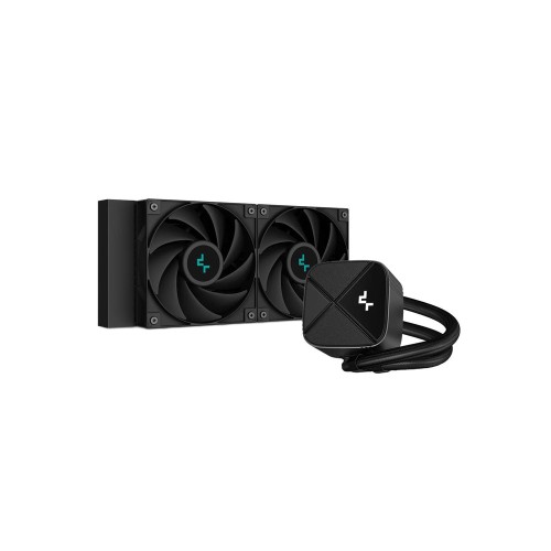 DeepCool LS520S Zero Dark 2x120mm Fanlı 240mm Sıvı İşlemci Siyah Soğutucu