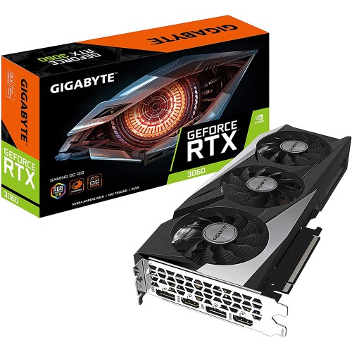 【ジャンク品】RTX 3060 DUAL OC 12GB GIGABYTE GeForce RTX 3060 GAMING OC 12GB (rev. 2.0) GDDR6 320Bit