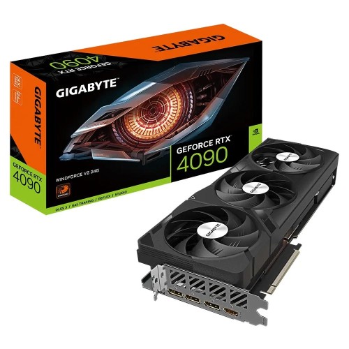 【ジャンク】Gigabyte GeForce RTX 4090 GIGABYTE GeForce RTX 4090 WINDFORCE V2 384Bit 24GB GDDR6X DLSS 3