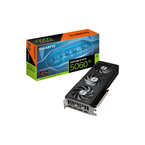 GIGABYTE GeForce RTX 5060 Ti EAGLE OC 8G GDDR7 8GB 128Bit DLSS 4 Ekran Kartı-GV-N506TEAGLEMAX OC-8GD
