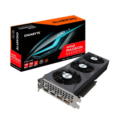 GIGABYTE Radeon RX 6700 XT EAGLE 12GB GDDR6 192Bit AMD Ekran Kartı