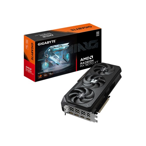 GIGABYTE Radeon RX 9070 XT GAMING OC 16GB RGB Lighting 256Bit AMD