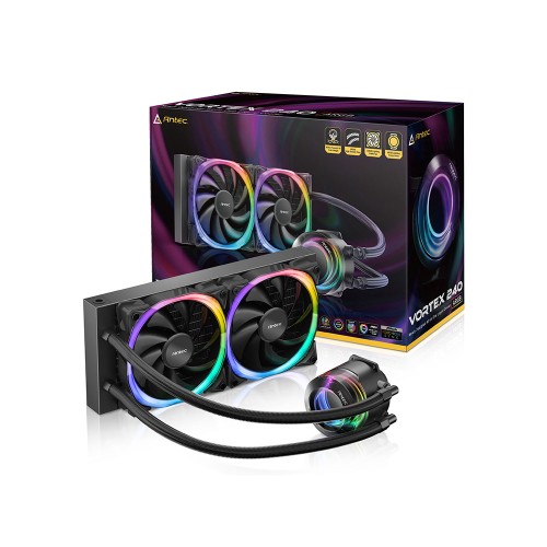 ANTEC VORTEX 240 ARGB Fanlı AM5/LGA 1851 360mm Sıvı işlemci Soğutucusu
