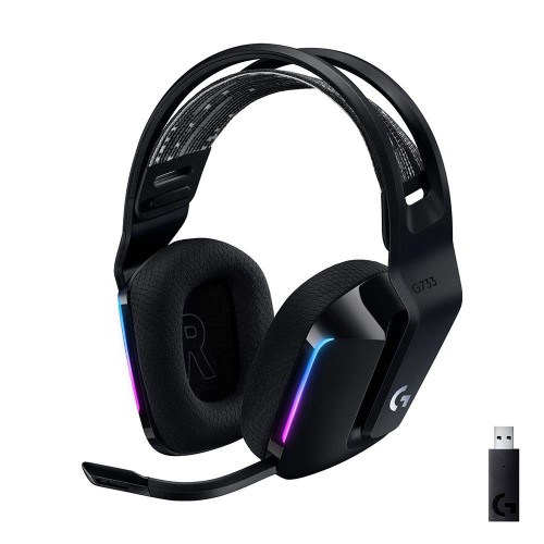 LOGİTECH G G733 Light Speed Kablosuz RGB 7.1 Siyah Surround Gaming Kulaklık 
