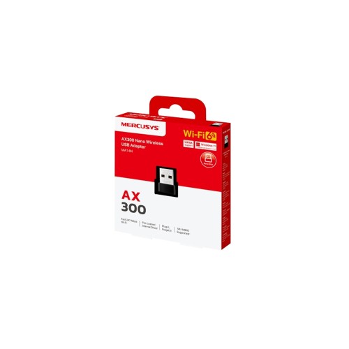 MERCUSYS AX300 Wi-Fi 6 Nano Wireless USB Adapter
