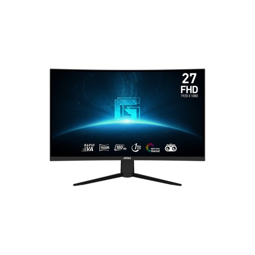 MSI 27" G27C3F 180HZ 1MS FHD 16:9 1500R Rapid VA  FreeSync Premium Kavisli Gaming Monitör