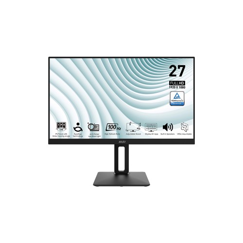 MSI 27" PRO MP271AP 100HZ 1MS FHD 16:9 FLAT IPS Adaptive-Sync Monitör