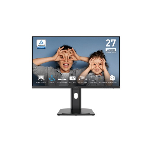 MSI 27" PRO MP273QP E2 QHD 16:9 Flat IPS 100HZ 1MS FreeSync Pivot Monitör