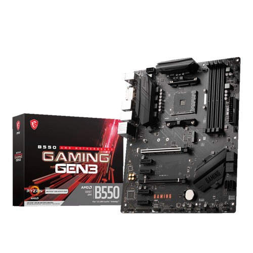 MSI B550 GAMING GEN3 AMD B550 AM4 Soket DDR4 4400(OC) USB3.2 ATX Anakart