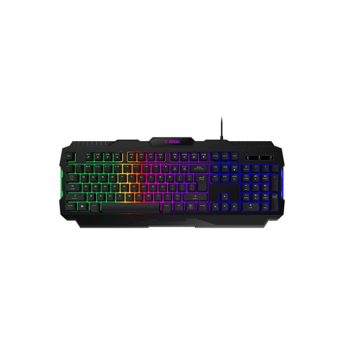 MSI FORGE GK100 TR Membrane RGB Kablolu Gaming Klavye