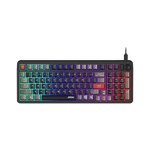 MSI FORGE GK110 TR  Membrane LED USB 2.0 Gaming Klavye
