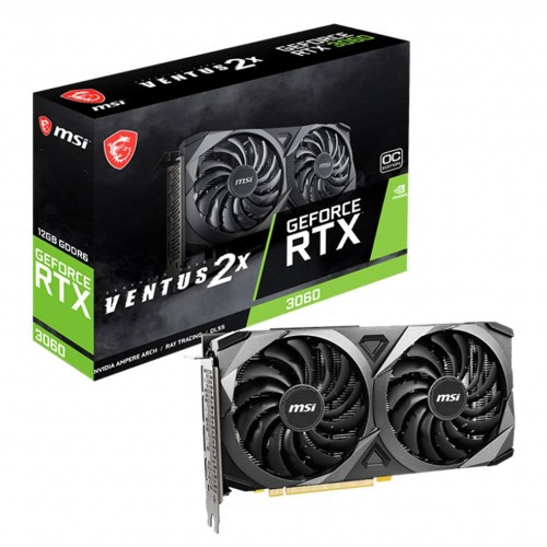 MSI GEFORCE RTX 3060 VENTUS 2X 12G OC 12GB GDDR6 192Bit NVIDIA