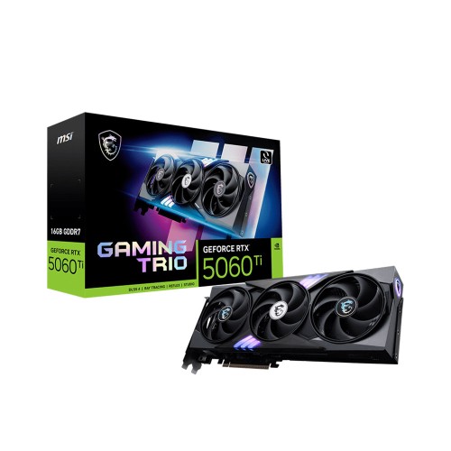 MSI GeForce RTX 5060 Ti 16G GAMING TRIO 16GB GDDR7 DLSS 4 128Bit NVIDIA Ekran Kartı
