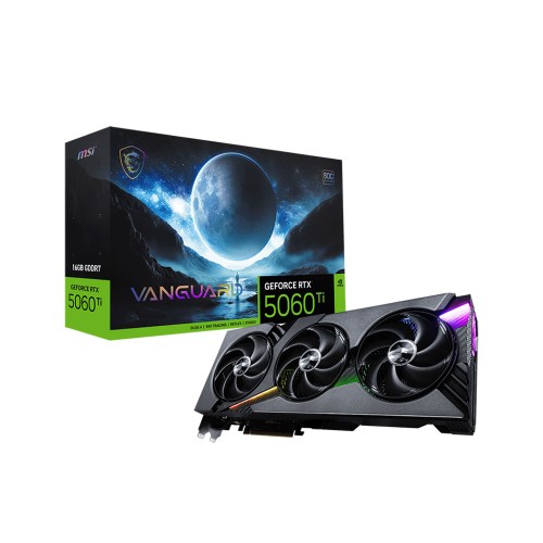 MSI GeForce RTX 5060 Ti 16G VANGUARD SOC GDDR7 16GB 128Bit DLSS 4 NVIDIA Ekran Kartı