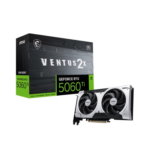 MSI GeForce RTX 5060 Ti 8G VENTUS 2X OC PLUS GDDR7 8GB DLSS 4 128Bit NVIDIA Ekran Kartı