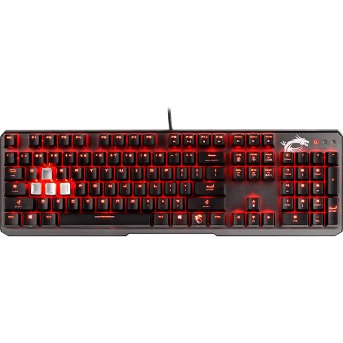 MSI GG VIGOR GK60 CR TR Mekanik Cherry MX Red Türkçe Q Gaming Klavye
