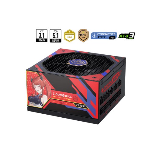 MSI MAG A850GLS MLG EDITION PCIE5 850W 80Plus Gold Full Modüler Active PFC ATX3.1 PCIE 5.1 Güç Kaynağı