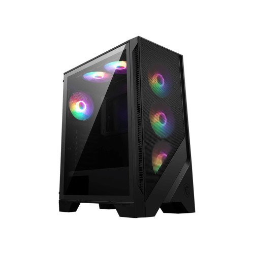 MSI MAG FORGE 120A AIRFLOW 6x120mm Rainbow Fanlı Kasa+MAG A750BN PCIE5-M240 240MM ARGB Sıvı İşlemci Soğutucusu
