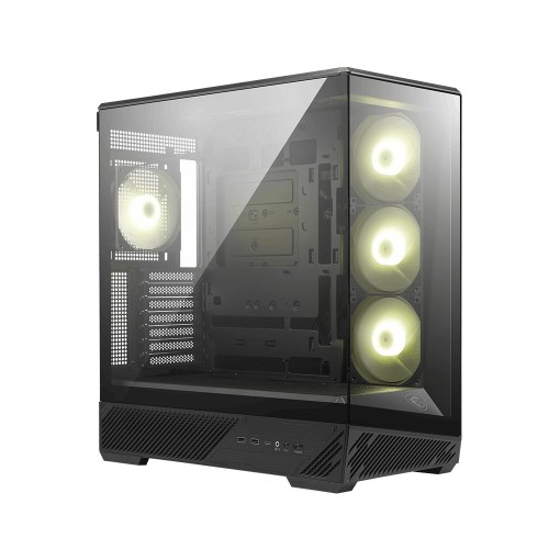 MSI MAG PANO 130R PZ 3x120m+MSI MAG A850GL PCIE5 850W ARGB Fan ATX Siyah Gaming Bilgisayar Kasası