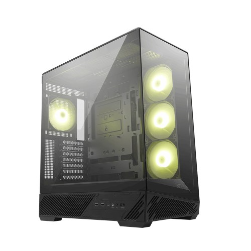 MSI MAG PANO 130R PZ 3x120mm Reverse ARGB 1x120mm ARGB Fan ATX Panoramik Temperli Gaming Bilgisayar Kasası