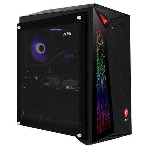 MSI MEG INFINITE X 10TG-1232EU i7-10700KF 32GB DDR4 512G SSD+1TB HDD RTX3060TI GDDR6 8GB LHR W10 Home Siyah Gaming PC