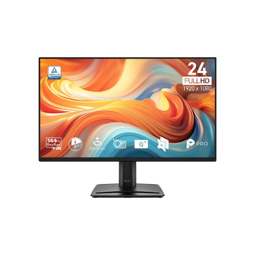 MSI PRO MP245 E14VL 23.8" 144HZ 1MS (MPRT) FHD VA Adaptive-Sync Monitör