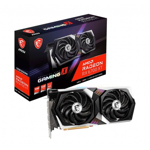 MSI RADEON RX 6700 XT GAMING X 12GB GDDR6 192bit DX12 AMD Ekran