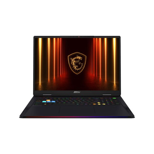 MSI RAIDER 18 HX AI A2XWIG-218TR 18" UHD+ MINILED 120Hz ULTRA 9 285HX 64GB DDR5 RTX5080 GDDR7 16GB 4TB SSD  W11 Home Notebook