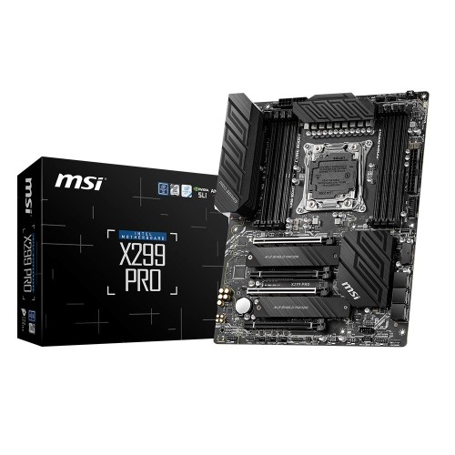 MSI X299 PRO Intel X299 Soket 2066 DDR4 4200(OC) M.2 Anakart
