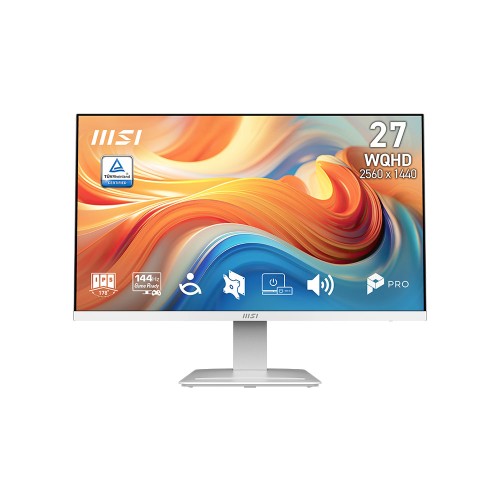 MSIPRO MP273QW E14 27" 144HZ 1MS (MPRT)  2560x1440 (WQHD) AMD FreeSync Beyaz Monitör