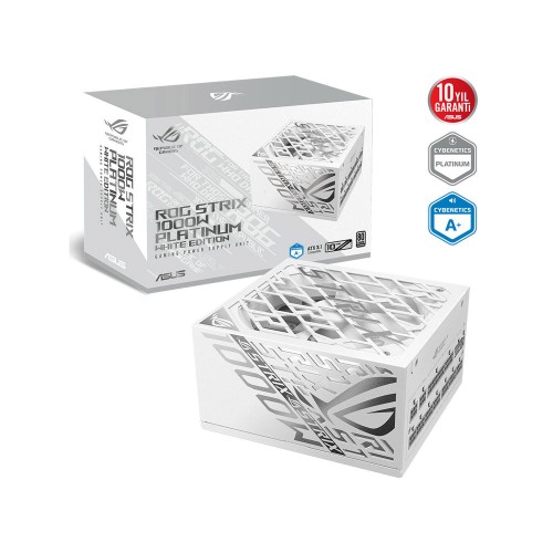 ASUS ROG Strix 1000W 80Plus Platinum White Edition ATX 3.1/PCIe 5.1 ATX12V Güç Kaynağı