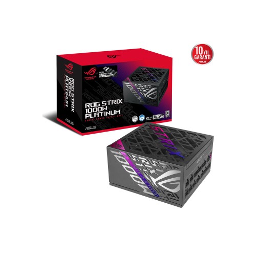 ASUS ROG STRIX 1000W 80Plus Platinum ROG Equalizer ATX 3.1/PCIe 5.1 ATX12V Güç Kaynağı
