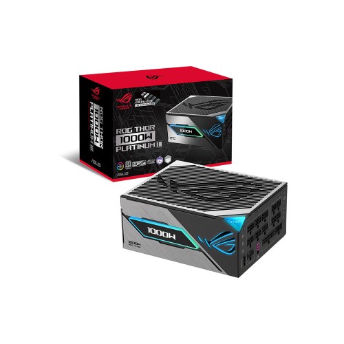 ASUS ROG THOR 1000W Platinium III Gaming OLED ROG Equalizer ATX 3.1/PCIe 5.1 Full Modüler Güç Kaynağı