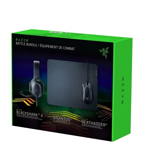 RAZER Battle Bundle (DeathAdder V2, BlackShark V2 X,Gigantus V2 M