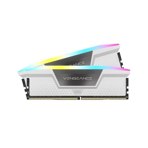 CORSAIR Vengeance 32GB (2x16GB) 6000MT/s CL38 DDR5 EXPO&Intel XMP Beyaz RGB Ram-CMH32GX5M2D6000Z38W