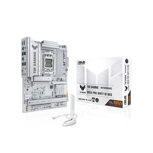 ASUS TUF GAMING B850-PRO WIFI7 W NEO AMD B850 Soket AM5 DDR5 9000+MT/s(OC)  Wi-Fi 7 ATX Anakart